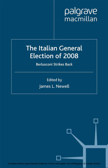 The Italian General Election of 2008 main product photo