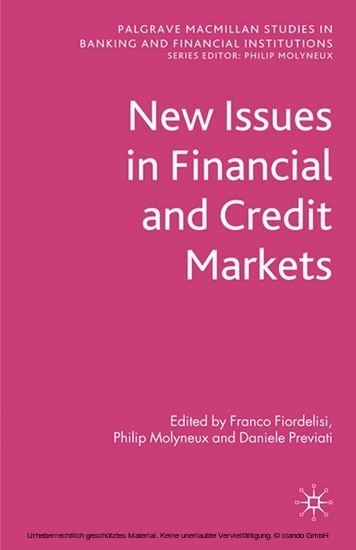 New Issues in Financial and Credit Markets main product photo
