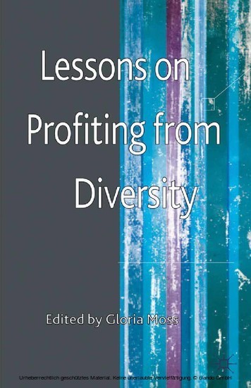 Lessons on Profiting from Diversity main product photo