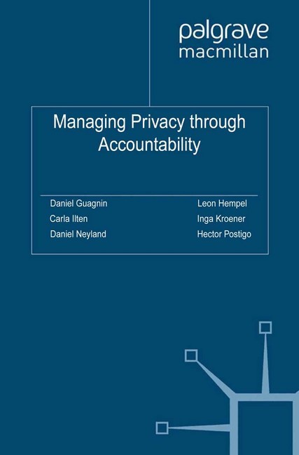 Managing Privacy through Accountability main product photo