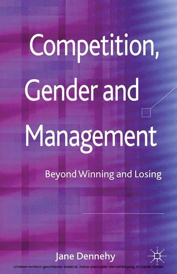 Competition, Gender and Management main product photo