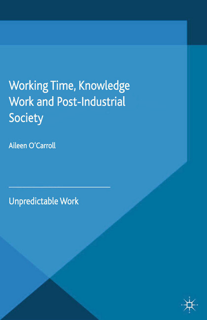 Working Time, Knowledge Work and Post-Industrial Society main product photo