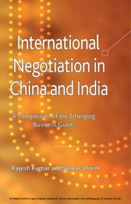 International Negotiation in China and India