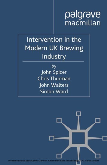 Intervention in the Modern UK Brewing Industry main product photo