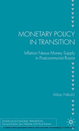 Monetary Policy in Transition
