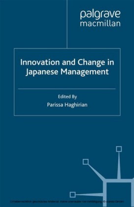 Innovation and Change in Japanese Management