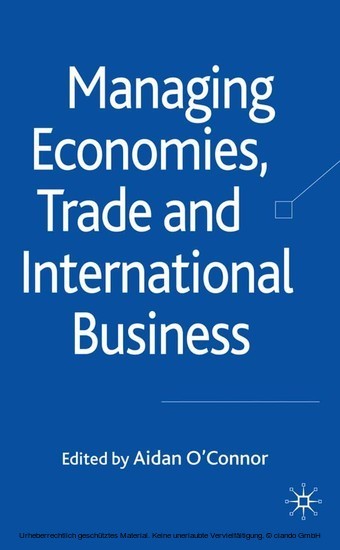Managing Economies, Trade and International Business main product photo