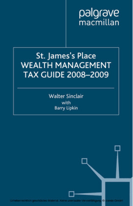St James's Place Tax Guide 2008-2009