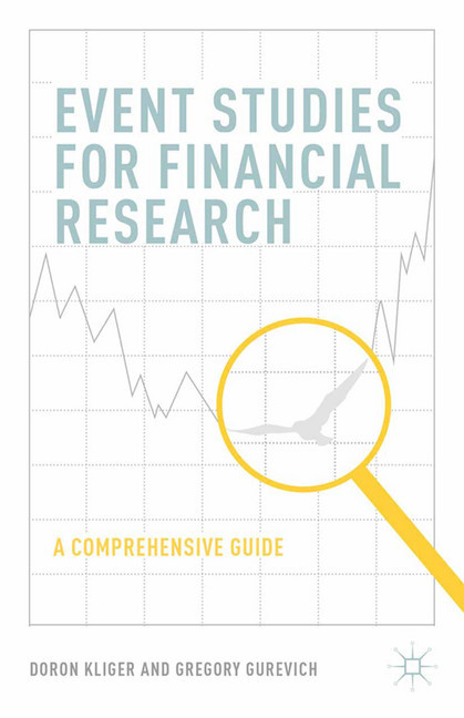 Event Studies for Financial Research main product photo