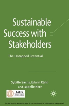 Sustainable Success with Stakeholders