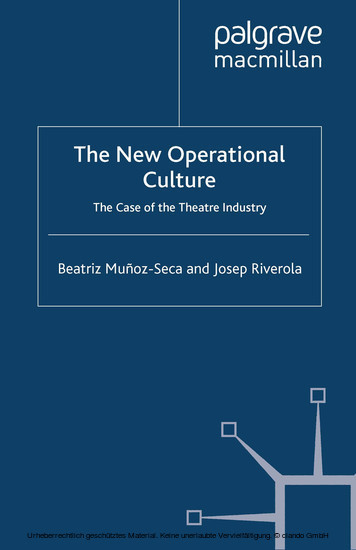 The New Operational Culture main product photo