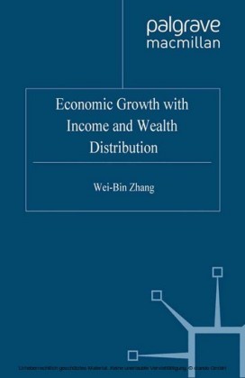 Economic Growth with Income and Wealth Distribution