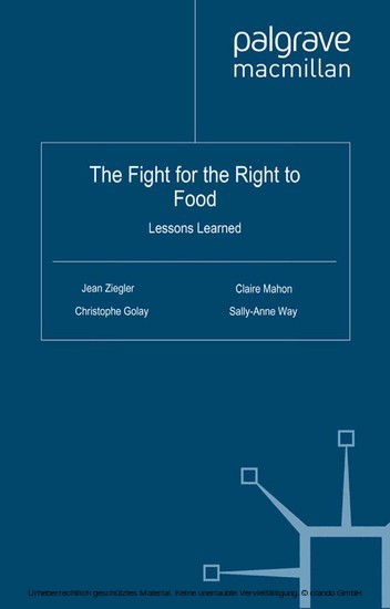 The Fight for the Right to Food main product photo