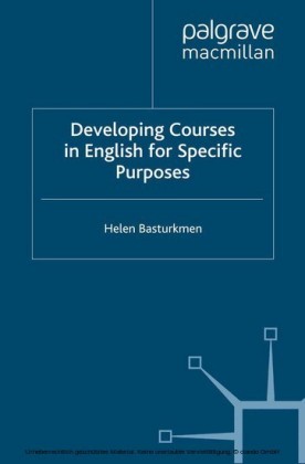 Developing Courses in English for Specific Purposes