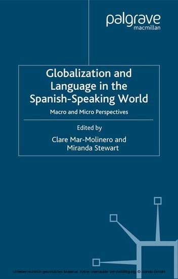 Globalization and Language in the Spanish Speaking World main product photo