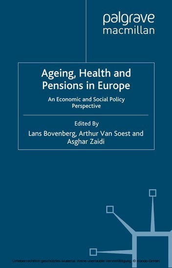Ageing, Health and Pensions in Europe main product photo