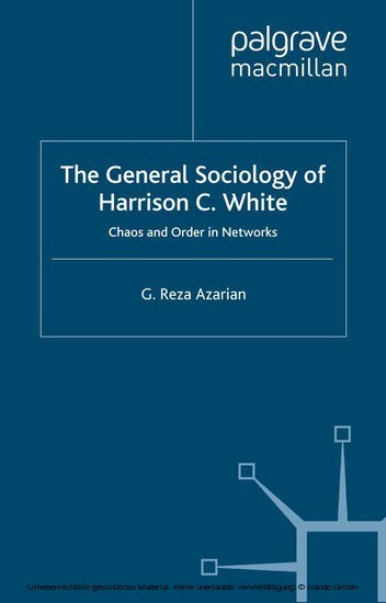 The General Sociology of Harrison C. White main product photo
