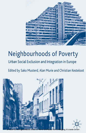 Neighbourhoods of Poverty main product photo