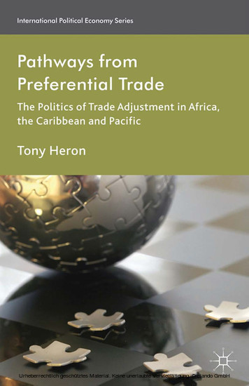 Pathways from Preferential Trade main product photo