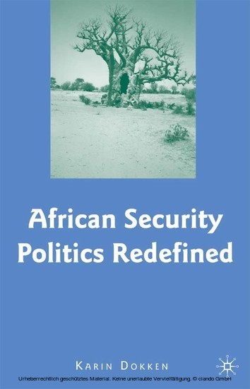 African Security Politics Redefined main product photo