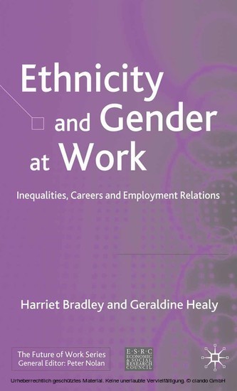 Ethnicity and Gender at Work main product photo