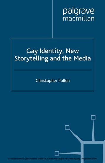 Gay Identity, New Storytelling and The Media main product photo