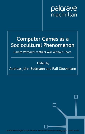 Computer Games as a Sociocultural Phenomenon main product photo