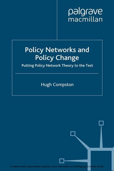 Policy Networks and Policy Change main product photo