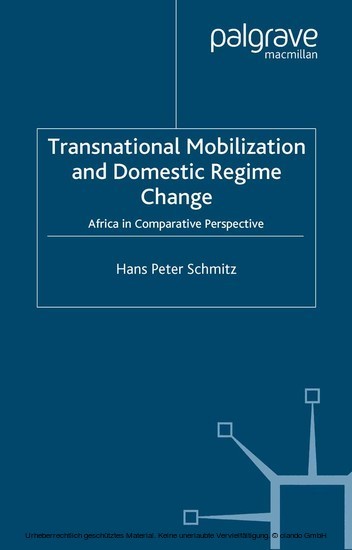 Transnational Mobilization and Domestic Regime Change main product photo