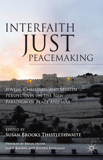 Interfaith Just Peacemaking main product photo