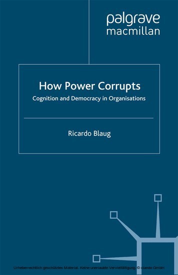 How Power Corrupts main product photo