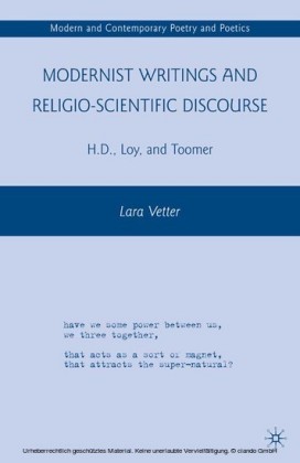 Modernist Writings and Religio-scientific Discourse