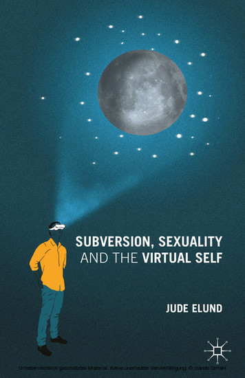 Subversion, Sexuality and the Virtual Self main product photo