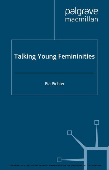Talking Young Femininities main product photo
