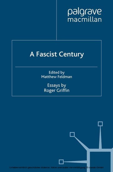 A Fascist Century main product photo