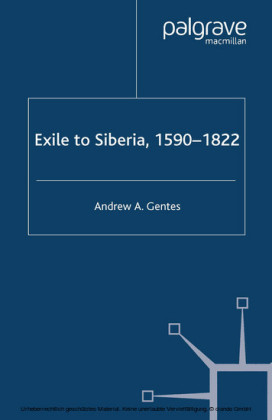 Exile to Siberia, 1590-1822