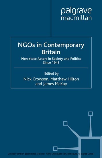 NGOs in Contemporary Britain main product photo