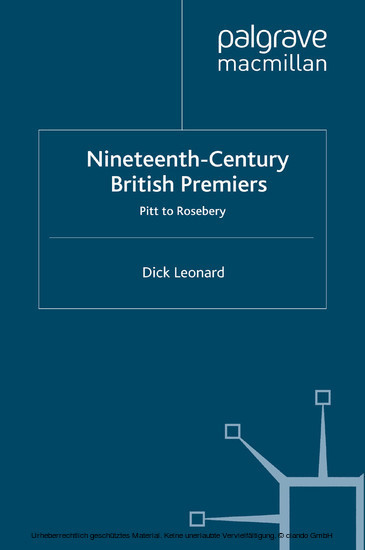 Nineteenth Century Premiers main product photo