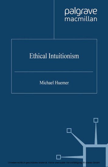 Ethical Intuitionism main product photo
