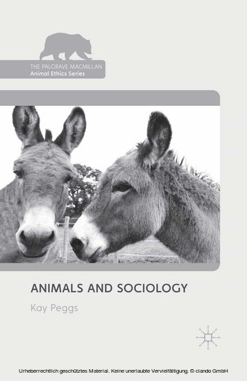 Animals and Sociology main product photo