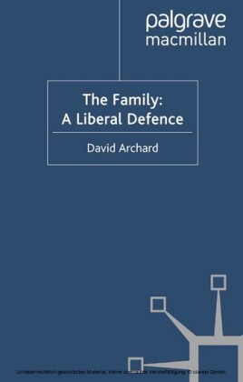 The Family: A Liberal Defence