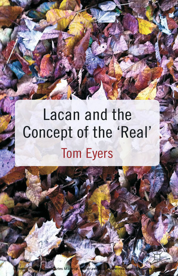 Lacan and the Concept of the 'Real' main product photo