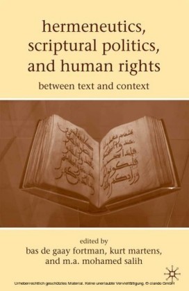 Hermeneutics, Scriptural Politics, and Human Rights