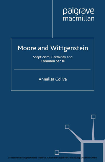 Moore and Wittgenstein main product photo