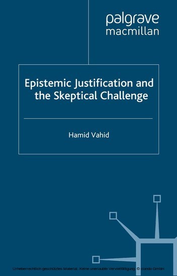 Epistemic Justification and the Skeptical Challenge main product photo