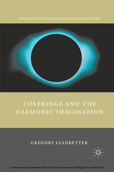 Coleridge and the Daemonic Imagination main product photo