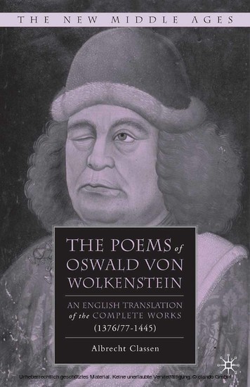 The Poems of Oswald Von Wolkenstein main product photo