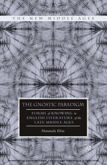 The Gnostic Paradigm main product photo