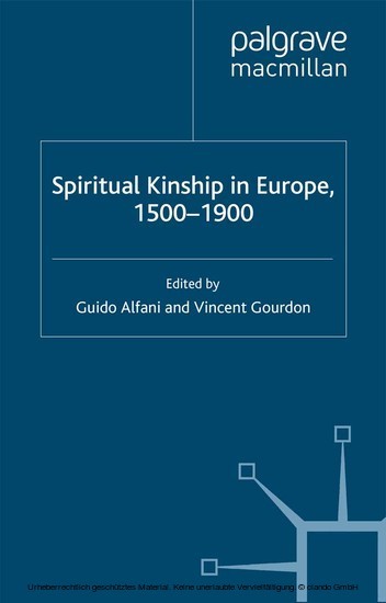 Spiritual Kinship in Europe, 1500-1900 main product photo