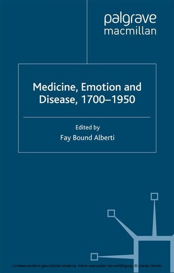 Medicine, Emotion and Disease, 1700-1950 main product photo